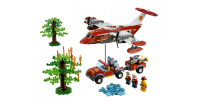 LEGO CITY Avion des pompiers 2012